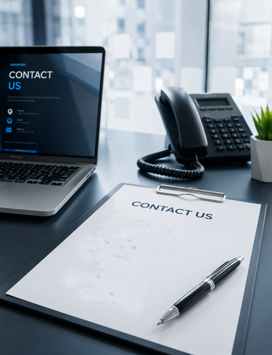 contact us